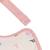 Grand bavoir avec poche happy fruits peach Rose 5 - vertbaudet enfant 