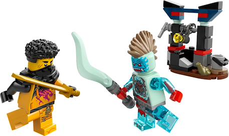 Lego ninjago - arin vs. Dragonian battle (polybag) - 30700 Multicolore 3 - vertbaudet enfant 
