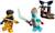 Lego ninjago - arin vs. Dragonian battle (polybag) - 30700 Multicolore 3 - vertbaudet enfant 