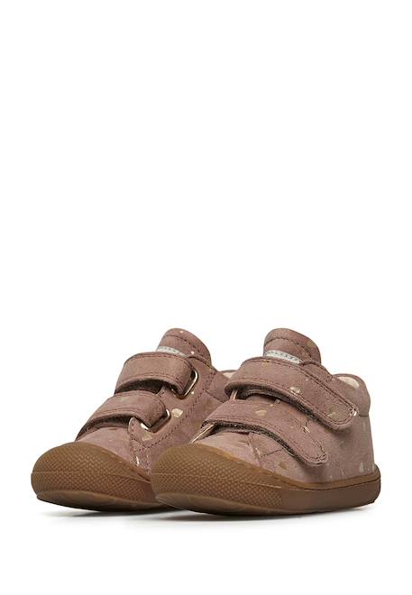 Chaussures en suède cocoon vl Gris tourterelle-+Marron-+Prune+Rose poudré- 20 - vertbaudet enfant 