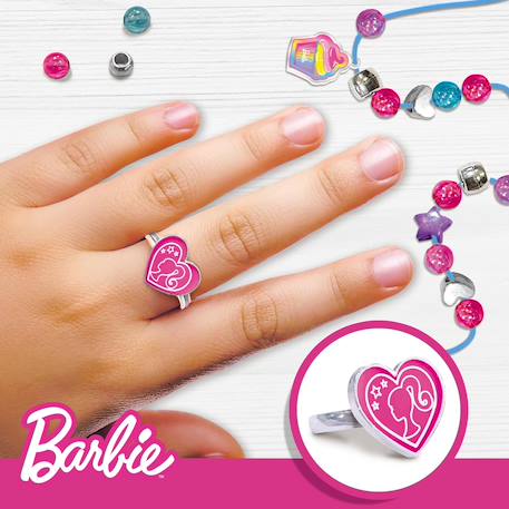 Coffret Bijoux Barbie We Dream Together, Boîte à Bijoux à Créer pour enfants dès 5 Ans MULTICOLORE 3 - vertbaudet enfant 