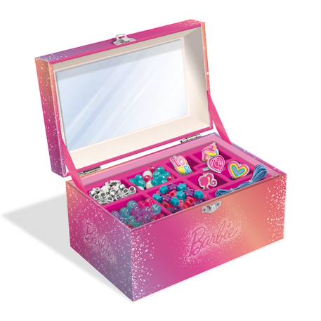 Coffret Bijoux Barbie We Dream Together, Boîte à Bijoux à Créer pour enfants dès 5 Ans MULTICOLORE 2 - vertbaudet enfant 