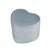 Tabouret pouf cœur en velours et bois lil sofa Bleu clair+Gris argenté+Rose pastel 1 - vertbaudet enfant 