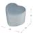 Tabouret pouf cœur en velours et bois lil sofa Bleu clair+Gris argenté+Rose pastel 4 - vertbaudet enfant 