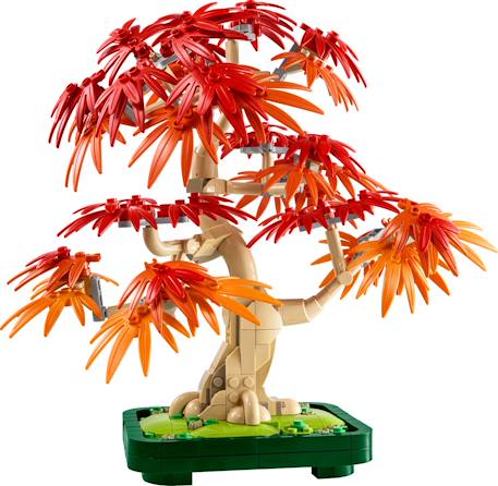 Lego icons - bonsaï d'érable rouge du japon - 10348 Multicolore 3 - vertbaudet enfant 