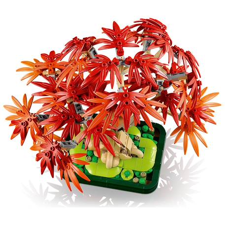 Lego icons - bonsaï d'érable rouge du japon - 10348 Multicolore 5 - vertbaudet enfant 