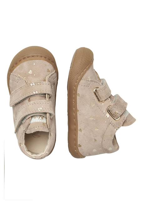 Chaussures en suède cocoon vl Gris tourterelle-+Marron-+Prune+Rose poudré- 4 - vertbaudet enfant 