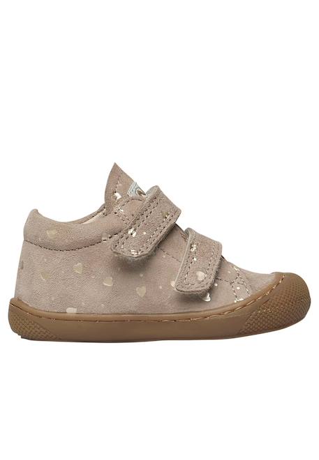 Chaussures en suède cocoon vl Gris tourterelle-+Marron-+Prune+Rose poudré- 1 - vertbaudet enfant 