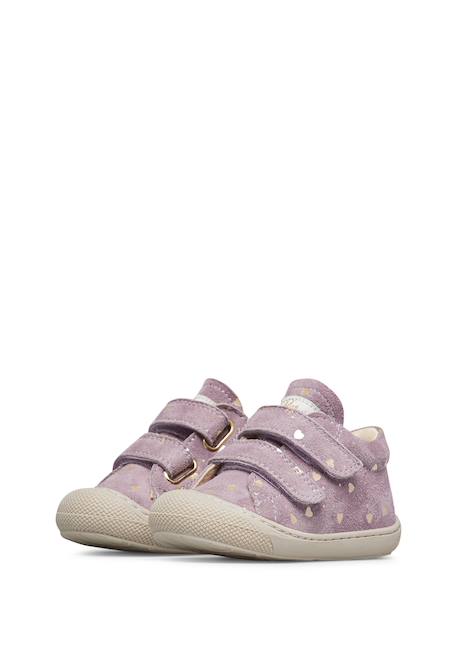 Chaussures en suède cocoon vl Gris tourterelle-+Marron-+Prune+Rose poudré- 15 - vertbaudet enfant 