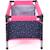 Lit de voyage pour poupées rose à pois Rose 3 - vertbaudet enfant 