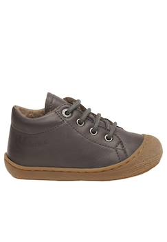 Chaussures-Chaussures en cuir doublés en laine cocoon
