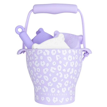 Set jeu de plage thème océan avec seau, pelle et moules Purple 1 - vertbaudet enfant 