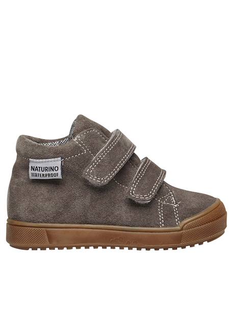 Basket en cuir new mulaz vl wp Gris-+Marine- 1 - vertbaudet enfant 