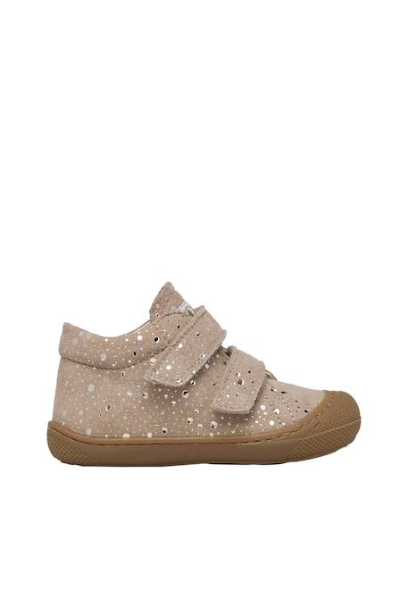 Chaussures premiers pas en suède cocoon vl Beige-platin- 1 - vertbaudet enfant 