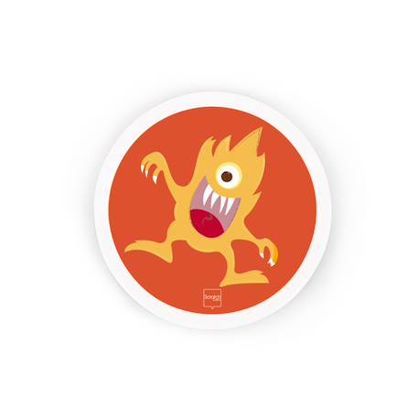 Jeu de disques à main - monstres Multicolor 4 - vertbaudet enfant 