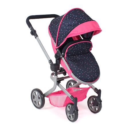 Poussette combinée 2 en 1 mika Beige+Bleu+Rose+Rose et bleu+Rose fuschia 29 - vertbaudet enfant 