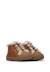 Chaussures premiers pas en cuir et laine lallit Marron- 2 - vertbaudet enfant 