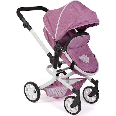 Poussette combinée 2 en 1 mika Beige+Bleu+Rose+Rose et bleu+Rose fuschia 16 - vertbaudet enfant 