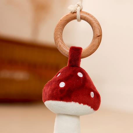 Arche d'éveil en bois forêt Orange, rouge, bleu 2 - vertbaudet enfant 