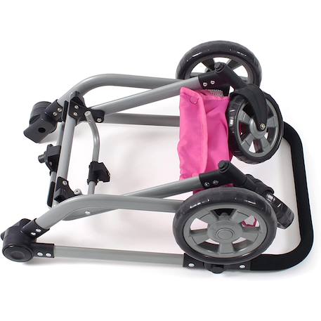 Poussette combinée 2 en 1 mika Beige+Bleu+Rose+Rose et bleu+Rose fuschia 24 - vertbaudet enfant 