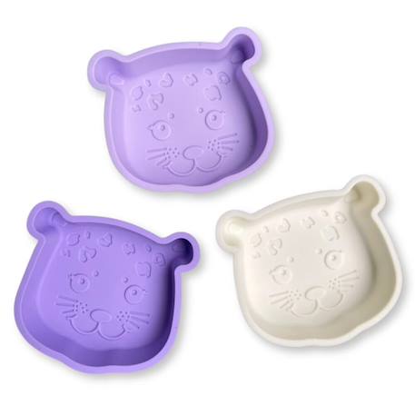 Set jeu de plage thème océan avec seau, pelle et moules Purple 6 - vertbaudet enfant 