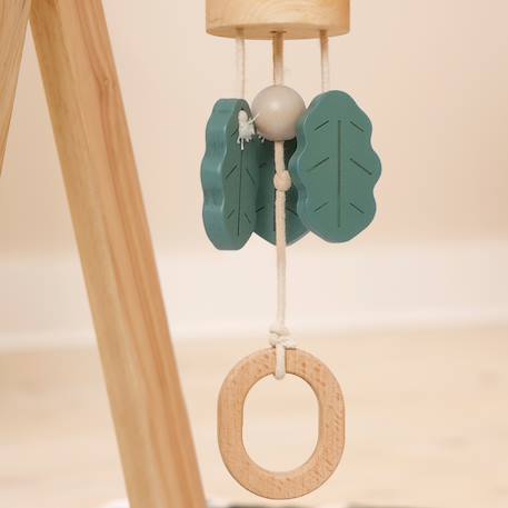 Arche d'éveil en bois forêt Orange, rouge, bleu 4 - vertbaudet enfant 