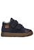 Baskets doublées en laine albus vl Bleu nuit-+Cognac-+Rose- 1 - vertbaudet enfant 