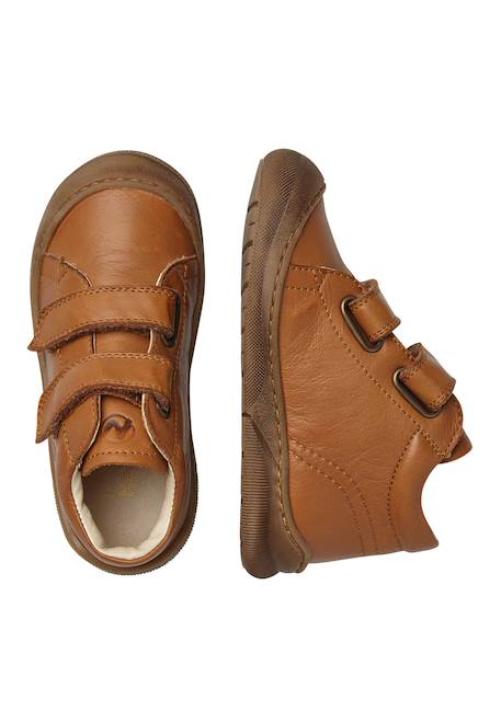 Chaussures à la cheville avec fermeture scratch nirez vl Cognac- 4 - vertbaudet enfant 