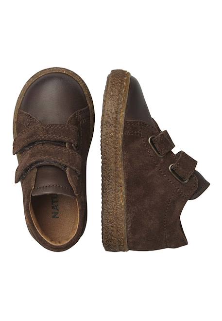 Baskets en cuir et suède albus vl Anthracite-+Marine-+Marron foncé-+Noir-+Rose- 14 - vertbaudet enfant 