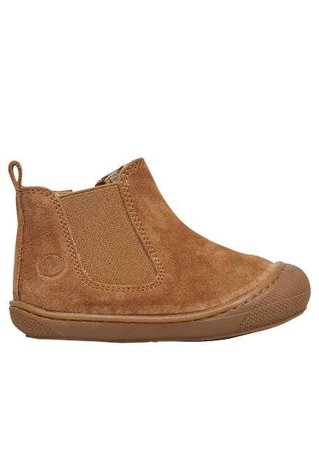 Boots premiers pas sally Marron clair- 1 - vertbaudet enfant 