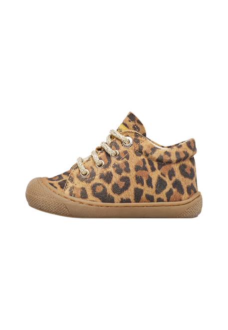 Chaussures en suède imprimé léopard cocoon Beige-+Marron- 8 - vertbaudet enfant 