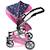 Poussette combinée 2 en 1 mika Beige+Bleu+Rose+Rose et bleu+Rose fuschia 21 - vertbaudet enfant 