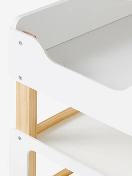 Table à langer pour poupon en bois FSC® blanc 3 - vertbaudet enfant 