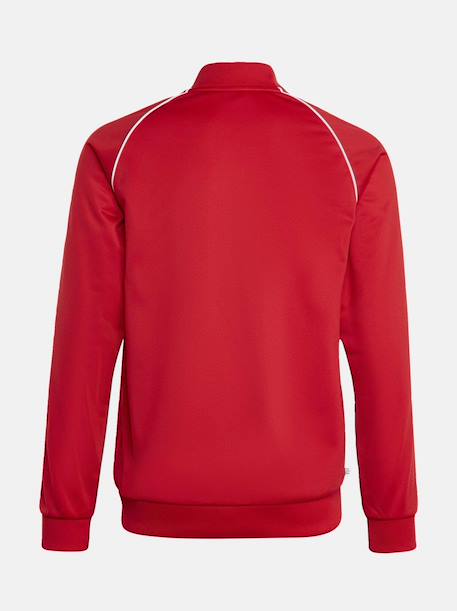Gilet garçon zippé à manches longues Rouge+Rouge / blanc 3 - vertbaudet enfant 