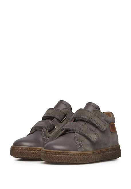 Baskets en cuir et suède albus vl Anthracite-+Marine-+Marron foncé-+Noir-+Rose- 5 - vertbaudet enfant 