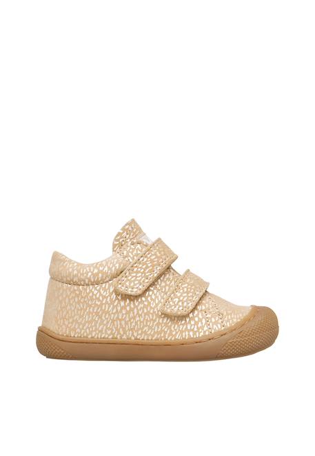 Chaussures en suède cocoon vl Beige-+Rose poudré- 1 - vertbaudet enfant 