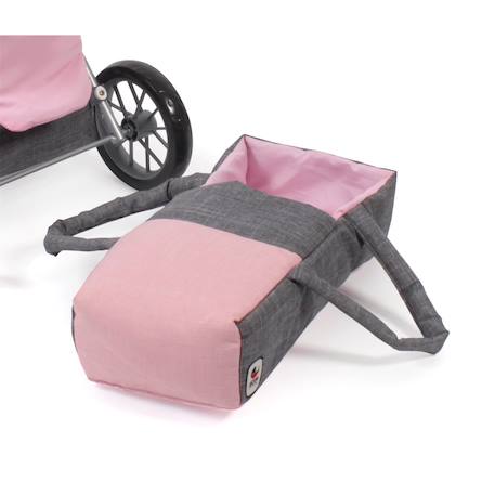 Poussette combinée leni Bleu+Gris+Gris et rose+Multicolore+Rose+Rose fuschia+Rose -violet+Violet 14 - vertbaudet enfant 