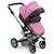 Poussette combinée mika Bleu+Gris+Gris et rose+Rose et noir+Violet 19 - vertbaudet enfant 