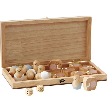 Jeu de petits chevaux neo Beige, rose, bleu 3 - vertbaudet enfant 