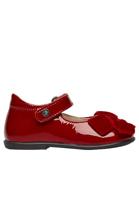 Ballerines en verni arabesque Marine-+Noir-+Rouge- 11 - vertbaudet enfant 