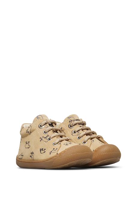 Chaussures en suède cocoon Beige- 2 - vertbaudet enfant 