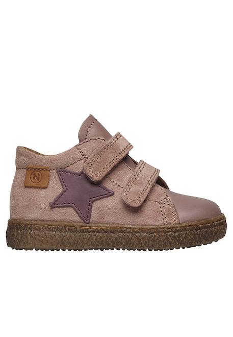 Baskets en cuir et suède albus vl Anthracite-+Marine-+Marron foncé-+Noir-+Rose- 21 - vertbaudet enfant 