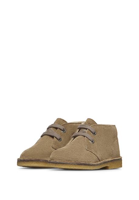 Boots en suède milky Marine-+Marron+Noir- 10 - vertbaudet enfant 