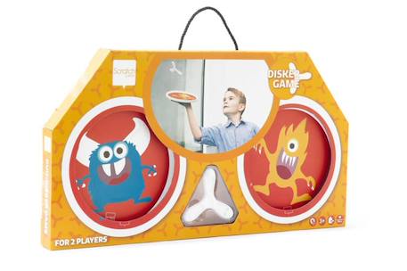 Jeu de disques à main - monstres Multicolor 1 - vertbaudet enfant 