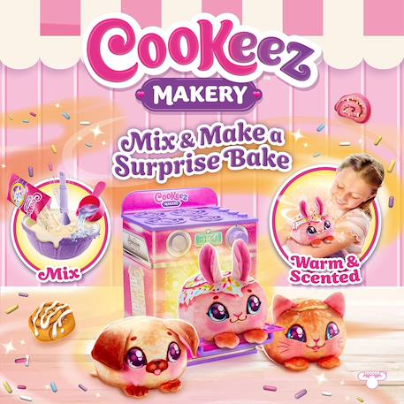 Cookeez - fabrique ta peluche Rose 2 - vertbaudet enfant 