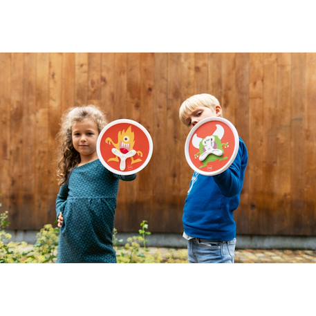 Jeu de disques à main - monstres Multicolor 3 - vertbaudet enfant 