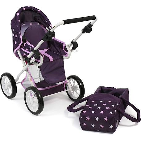 Poussette combinée leni Bleu+Gris+Gris et rose+Multicolore+Rose+Rose fuschia+Rose -violet+Violet 35 - vertbaudet enfant 