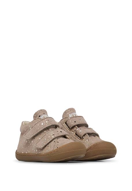 Chaussures premiers pas en suède cocoon vl Beige-platin- 2 - vertbaudet enfant 