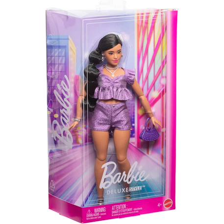 Barbie - poupée deluxe style Violet 1 - vertbaudet enfant 