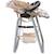 Chaise haute pour poupées beige avec oursons Beige 3 - vertbaudet enfant 